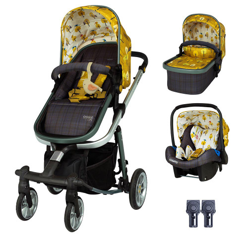 cosatto green tree pram