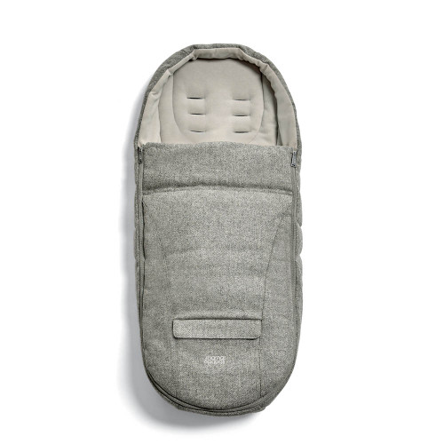 Mamas & Papas Ocarro X Moon Cold Weather Footmuff - Grey Parquet