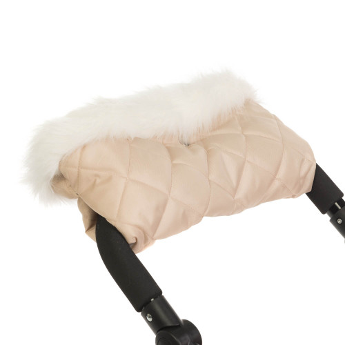 Roma Dolls Pram Handmuff - Cream