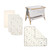 Tutti Bambini CoZee® Bedside Crib Starter Bundle - Oak and Silver