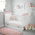 Obaby Grace Inspire Cot Bed & Under Drawer - Unicorn