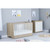 Babymore Veni 2-Piece Room Set with Drawer - Oak/White