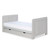 Ickle Bubba Pembrey Cot Bed, Under Drawer & Changing Unit - Ash Grey