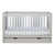 Ickle Bubba Pembrey Cot Bed, Under Drawer & Changing Unit - Ash Grey