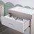 Ickle Bubba Pembrey 3 Piece Furniture Set - Ash Grey & White