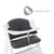 Hauck Alpha Highchair Pad Select - Jersey Charcoal