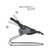 Hauck Bouncer Deluxe - Melange Grey
