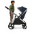 Ickle Bubba Eclipse 2-in-1 Pram - Midnight Blue/Black Handle