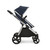 Ickle Bubba Eclipse 2-in-1 Pram - Midnight Blue/Black Handle