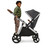 Ickle Bubba Eclipse All-in-One Travel System - Graphite Grey/Tan Handle