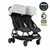 Mountain Buggy Nano Duo with Cocoon for Twins Bundle - Silver