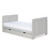 Ickle Bubba Pembrey Cot Bed, Under Drawer, Cot Top Changer and Tall Chest - Ash Grey