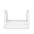 Ickle Bubba Snowdon 4 in 1 Mini Cot Bed - White