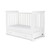 Ickle Bubba Snowdon 4 in 1 Mini Cot Bed - White