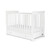 Ickle Bubba Snowdon 4 in 1 Mini Cot Bed - White