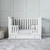 Ickle Bubba Snowdon 4 in 1 Mini Cot Bed - White