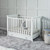 Ickle Bubba Snowdon 4 in 1 Mini Cot Bed - White