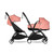 BABYZEN YOYO2 Complete Double Pushchair for Siblings on White Frame