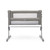 Joie Roomie Glide Side-Sleeping Crib - Foggy Grey