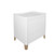 Gaia Baby Serena All-In-One & Dresser Room Set - White/Natural