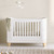 Gaia Baby Serena All-In-One & Dresser Room Set - White/Natural