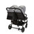 Ickle Bubba Venus Double Stroller - Space Grey