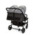 Ickle Bubba Venus Double Stroller - Space Grey