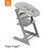 Stokke® Tripp Trapp® Newborn Bundle + Baby Set - Storm Grey