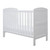 Ickle Bubba Coleby Mini Cot Bed & Fibre Mattress - White