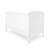 Ickle Bubba Coleby Cot Bed & Fibre Mattress - White