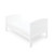 Ickle Bubba Coleby Cot Bed & Fibre Mattress - White