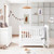 Babymore Eva Sleigh 2 Piece Room Set - White