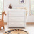 Babymore Eva Sleigh 3 Piece Room Set - White