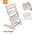 Stokke® Tripp Trapp® + Cushion & Baby Set - Whitewash