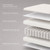 Cuddleco Signature Hypoallergenic Bamboo Pocket Sprung Cot Bed Mattress