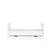 Ickle Bubba Coleby Cot Bed & Under Drawer - Scandi White