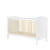 Ickle Bubba Coleby Cot Bed - Scandi White