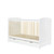 Ickle Bubba Coleby Cot Bed with Under Drawer  - Scandi White