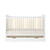 Ickle Bubba Coleby Cot Bed with Under Drawer  - Scandi White