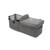 Bugaboo Donkey 5 Carrycot Fabric Complete - Grey Melange