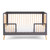 Obaby Maya Cot Bed - Slate with Natural