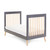 Obaby Maya Cot Bed - Slate with Natural