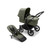 Bugaboo Donkey 5 Mono Stroller - Black/Forest Green