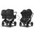 Bugaboo Donkey 5 Twin Stroller - Black/Midnight Black