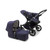 Bugaboo Donkey 5 Twin Classic Complete - Graphite/Dark Navy