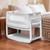 SnuzPod 4 Bedside Crib with Mattress - White