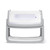 SnuzPod 4 Bedside Crib with Mattress - Dove Grey