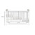 Obaby Grace Inspire Cot Bed - Guess How Much I Love You Scribble