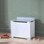 Tutti Bambini Rio Toy Box - White/Dove Grey