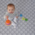 Tutti Bambini Luxury Padded XL Reversible Playmat - Fan